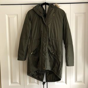 Olive Green Coat